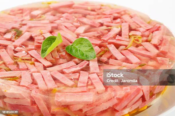 Presunto Carne Aspic - Fotografias de stock e mais imagens de Almoço - Almoço, Aspic, Carne