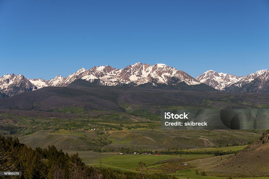 Gore Catena di montagne del Colorado - Foto stock royalty-free di Ambientazione esterna