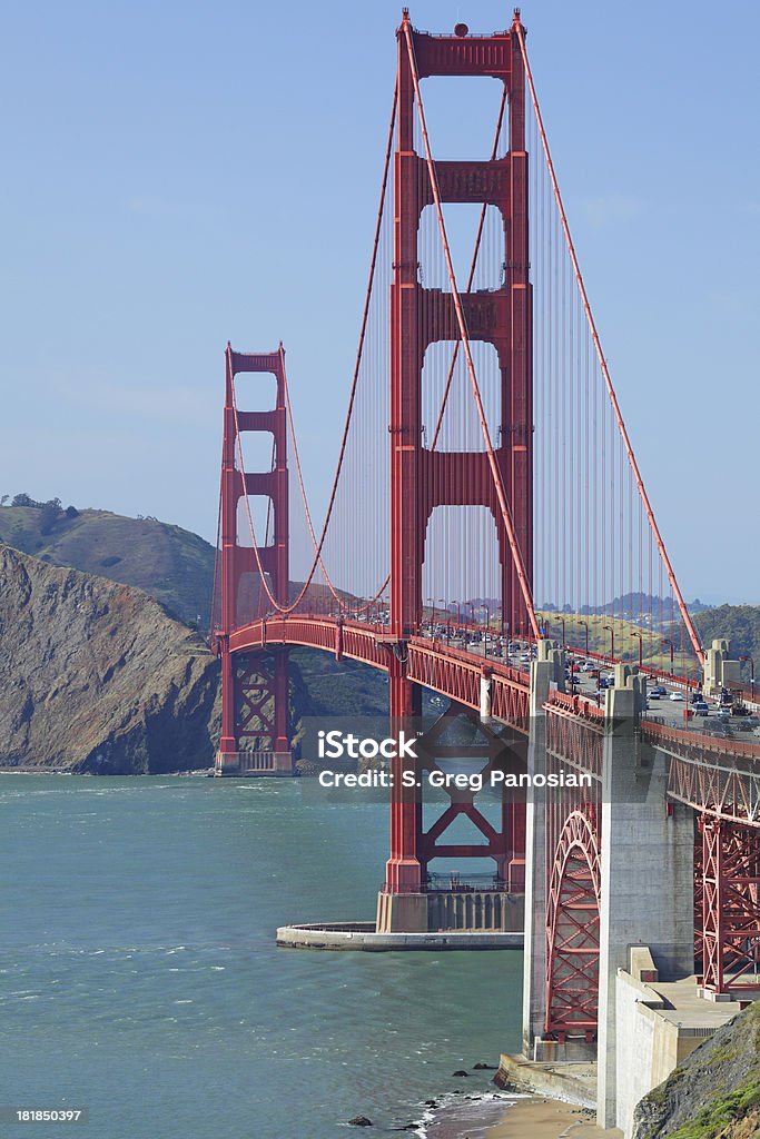 Golden Gate Bridge - Foto stock royalty-free di Ambientazione esterna