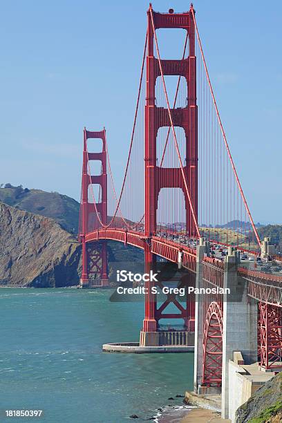 Golden Gate Bridge - Fotografie stock e altre immagini di Ambientazione esterna - Ambientazione esterna, Architettura, California