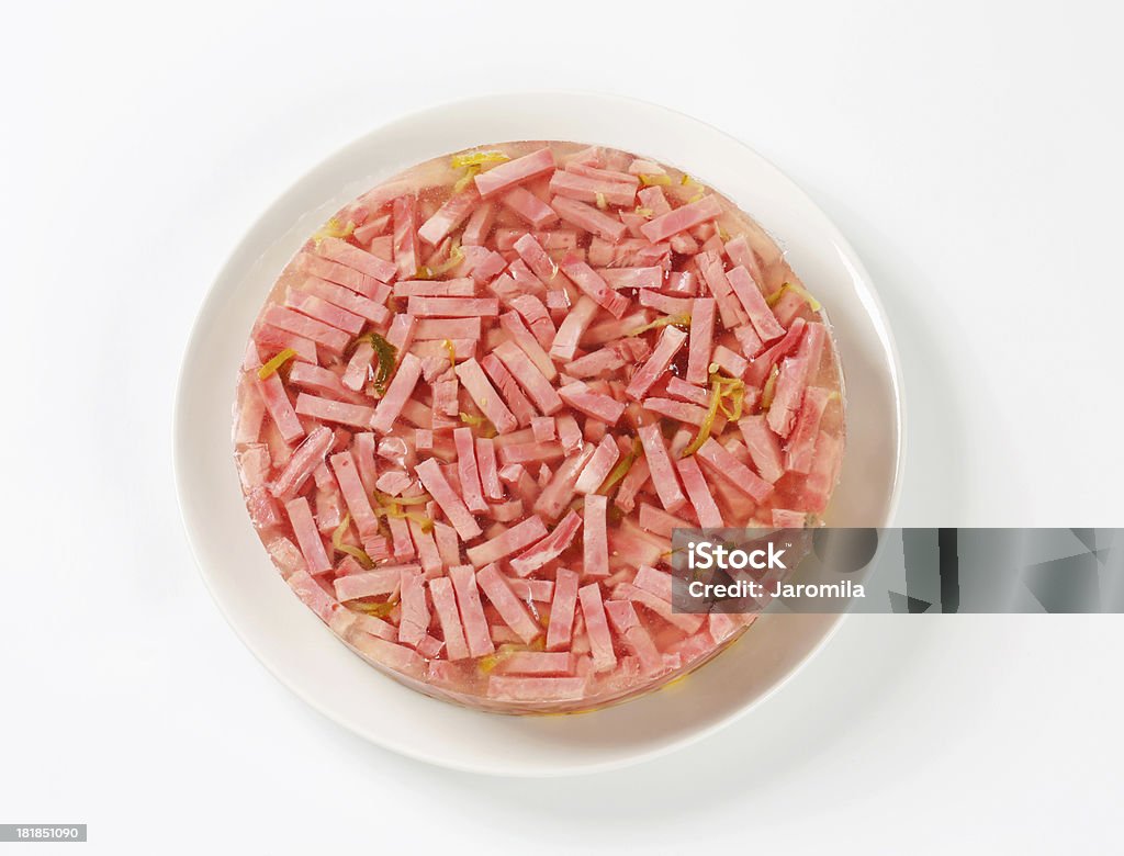 Prociutto cotto carne aspic - Foto stock royalty-free di Agar