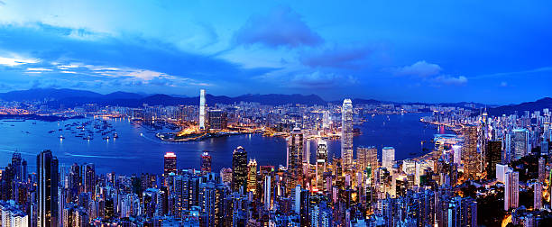 istock Hong Kong at Night 181851666