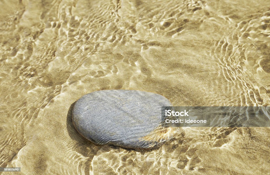 Flussstein - Lizenzfrei Fließendes Gewässer Stock-Foto