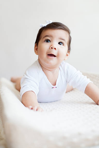 istock Adorable baby girl 181851828