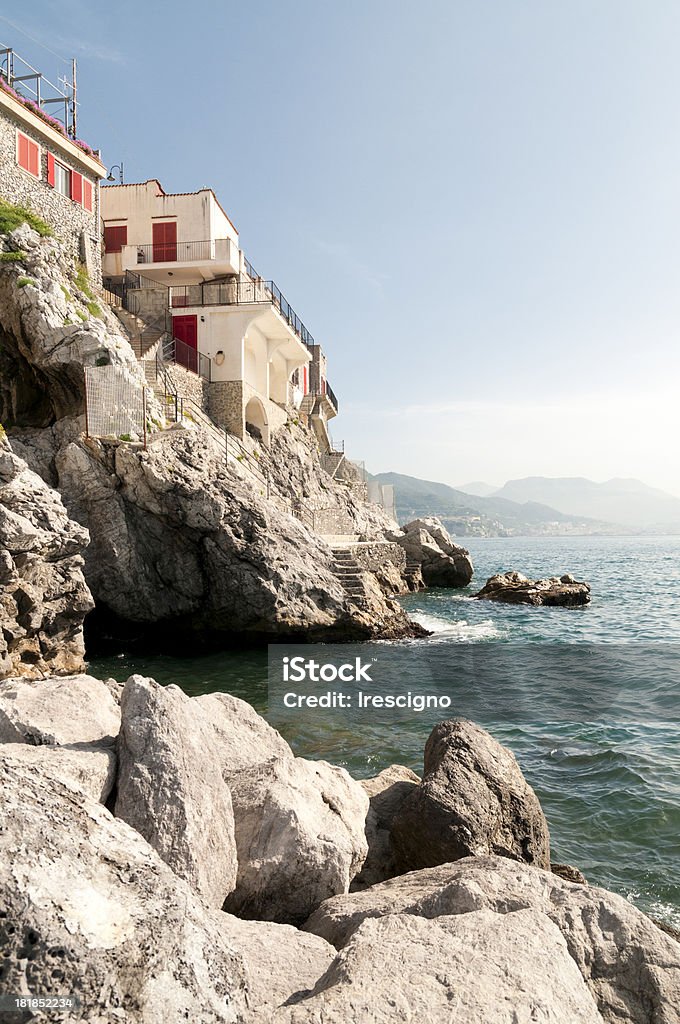 Costiera amalfitana-Cetara-Italia - Foto stock royalty-free di Amalfi