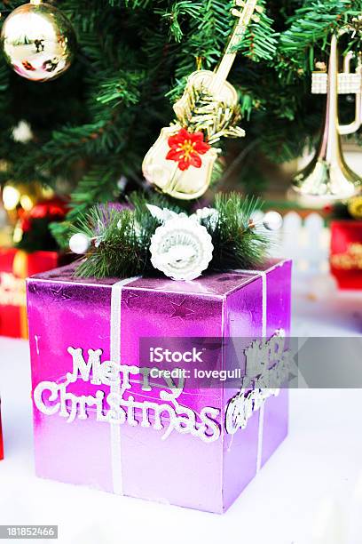 Gift For Christmas Stock Photo - Download Image Now - Beauty, Birthday, Birthday Present