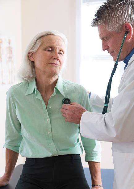 istock Senior Woman's Doctor Visit 181852780