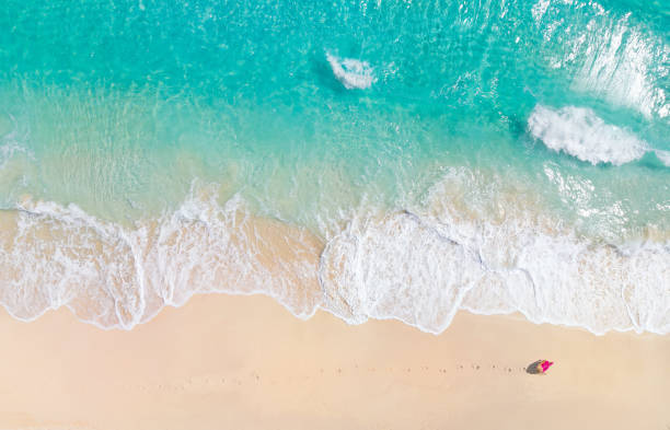 istock Cancun beach with white sands and blue water. 1818532126