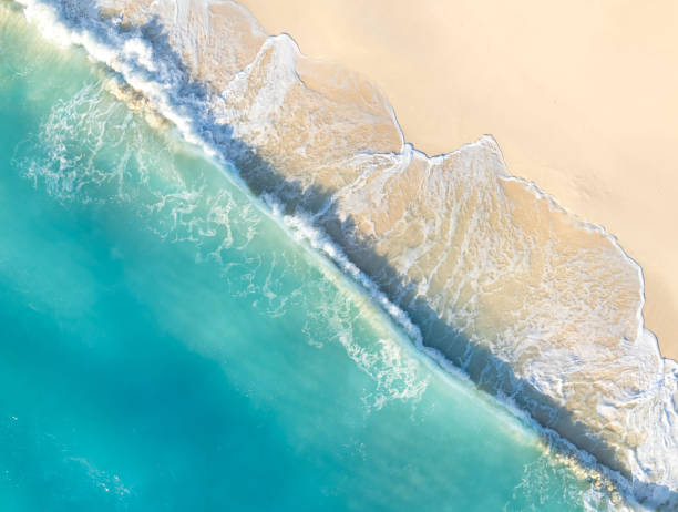 istock Cancun beach with white sands and blue water. 1818532146