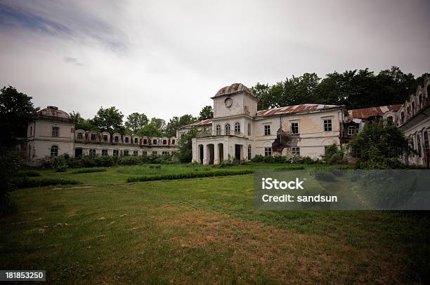 Abandoned Manor Stock Photo - Download Image Now - Run-Down, Castle, Abandoned