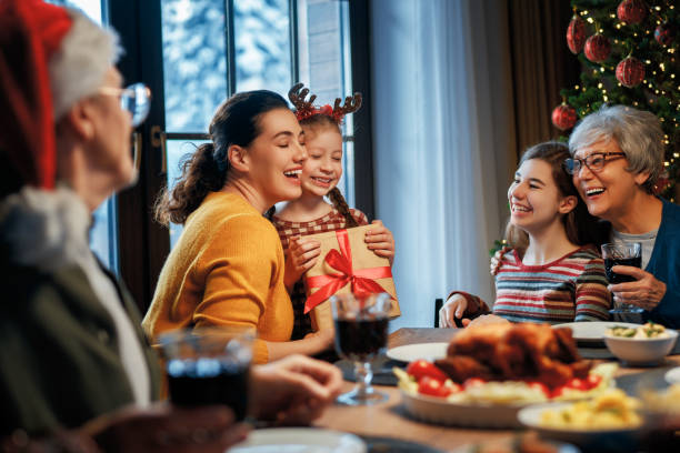 istock family celebrating Christmas 1818533777
