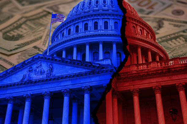 istock Washington DC capitol divided politics 1818535944