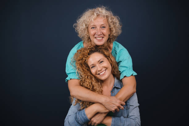 istock Mother and daughter portrait 1818538715