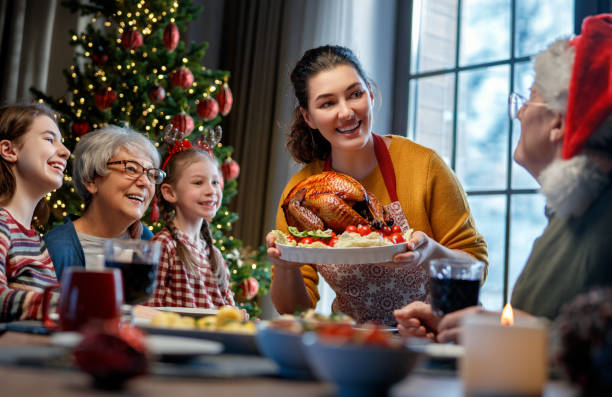 istock family celebrating Christmas 1818542600
