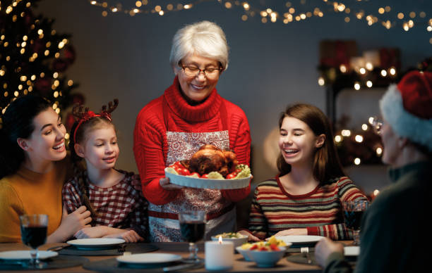 istock family celebrating Christmas 1818546912