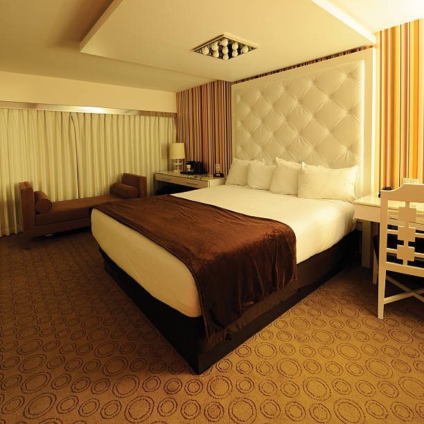 Hotel Bedroom,Las Vegas,Nevada.