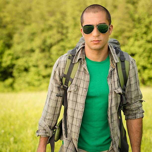 istock Men Hiking in The Nature 181855918