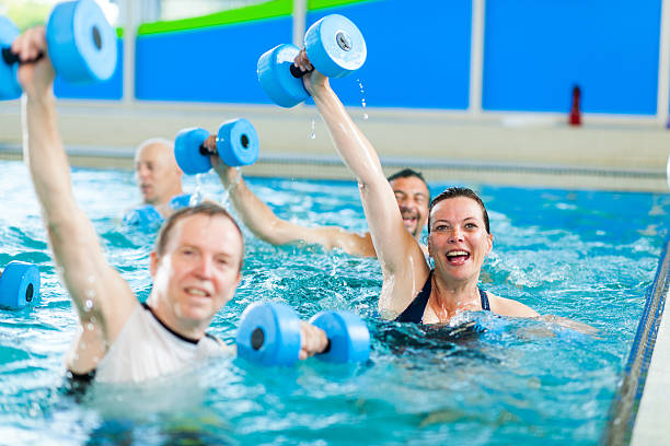 istock Aqua Fit - Water Aerobics 181855924