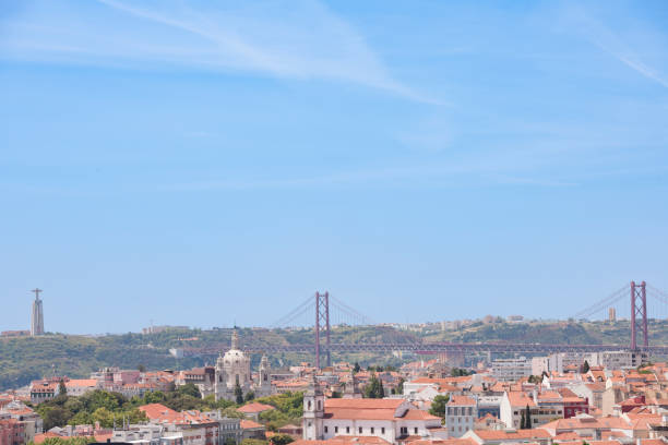 istock Lisbon viewed from the medieval Castle of Sao Jorge 1818565677