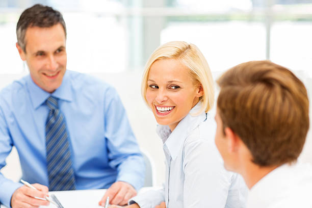 istock Business Colleagues In A Meeting 181856734