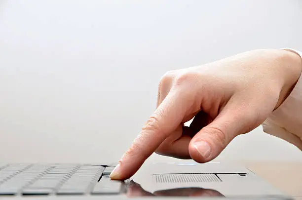 Photo of Hand Typing