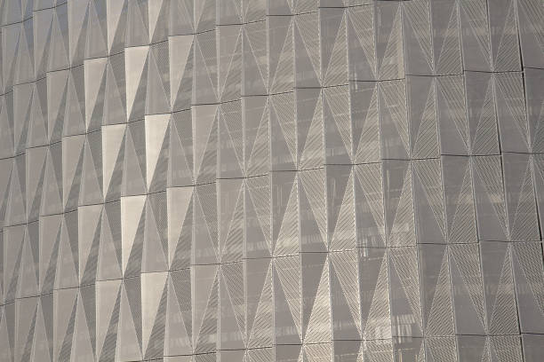 istock Large facade of modern building parking 1818572278