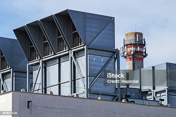 Air Filter Der Power Plant Stockfoto und mehr Bilder von Aufnahme von unten - Aufnahme von unten, Außenaufnahme von Gebäuden, Bauwerk