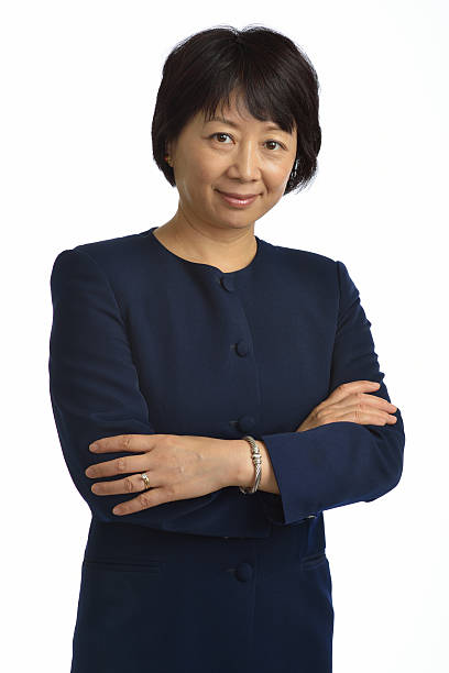 istock Successful middle-aged  Chinese executive with arms crossed 181857559