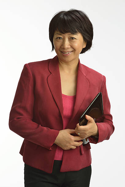 istock Middle-aged Asian businesswoman 181857564
