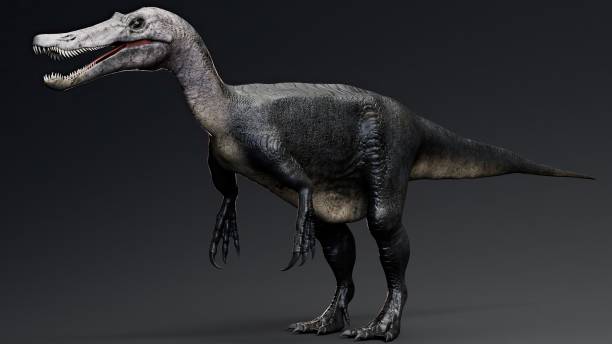 istock Baryonyx Walkeri render of background. 3d rendering 1818579831