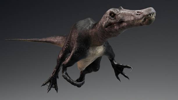istock Baryonyx Walkeri render of background. 3d rendering 1818580917