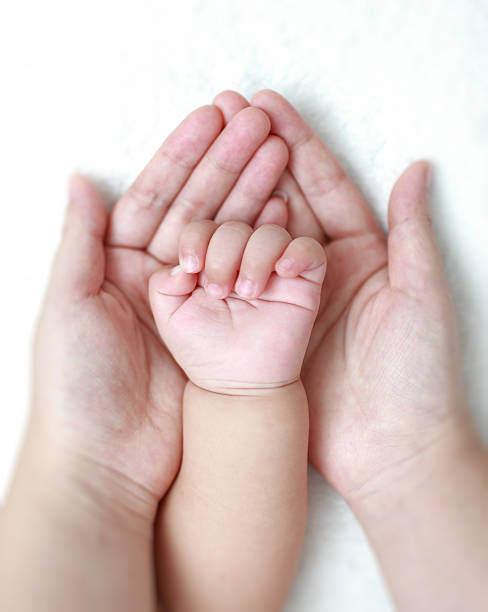 istock Touch of newborn 181858697