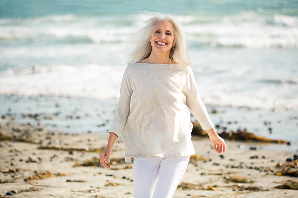 istock Beautiful senior woman 181858780