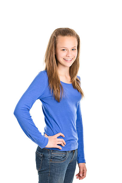 istock teenager girl standing 181859005