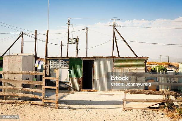 Township House Cape Town Stock Photo - Download Image Now - South Africa, Hut, Shack