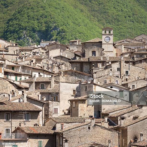 Foto de Scanno Cidade Laquila Província De Abruzzi Na Itália e mais fotos de stock de Abruzzo