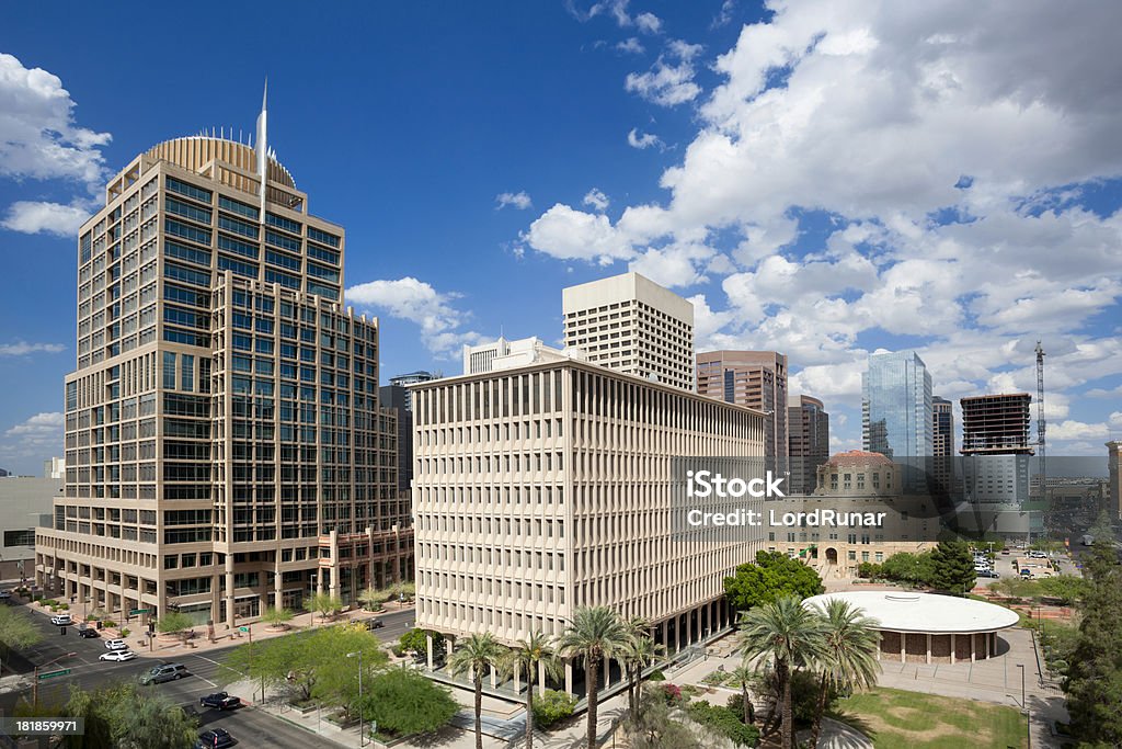 Estação do centro da cidade de Phoenix - Royalty-free Câmara Municipal - Edifício do Governo Local Foto de stock