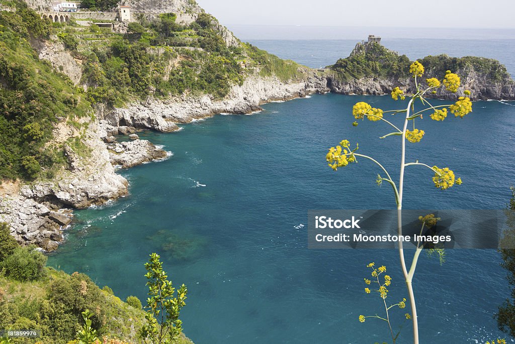 Costa de Amalfi en Campania, Italia - Foto de stock de Agua libre de derechos