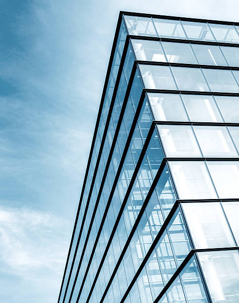 istock Modern Glass Business Building 181860235