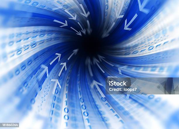 Binary Black Hole Stock Photo - Download Image Now - Binary Code, Communication, Digitally Generated Image