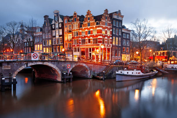 istock Amsterdam, Netherlands Bridges and Canals 1818603718
