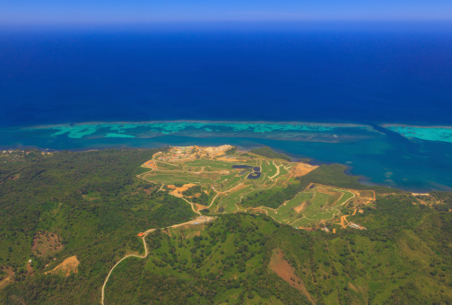 Aerial View Of Roatan Golf Course Stock Photo Download Image Now Aerial View Of Roatan Golf Course Stock Photo Download Image Now