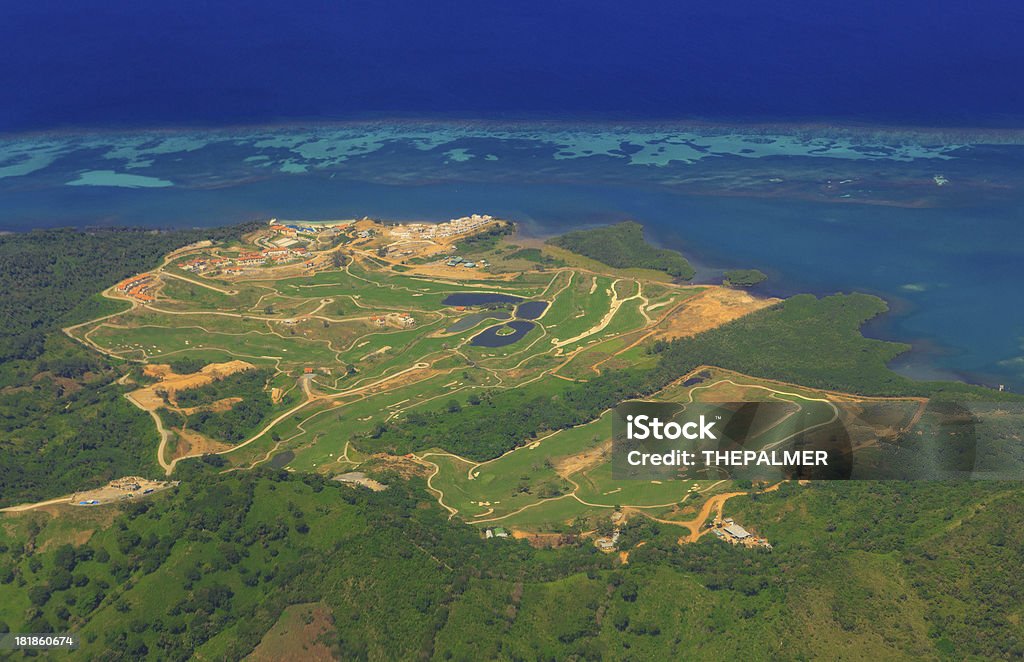 Aerial View Of Roatan Golf Course Stock Photo Download Image Now Aerial View Of Roatan Golf Course Stock Photo Download Image Now