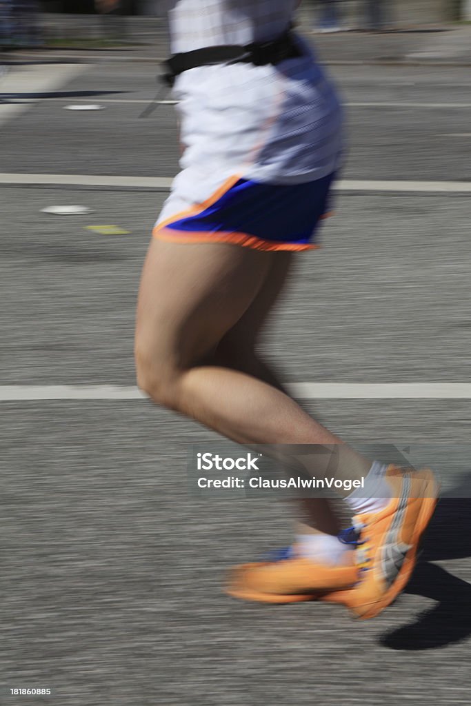 Corredor de maratón - Foto de stock de Aire libre libre de derechos