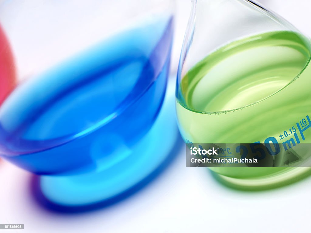 Material de vidrio de laboratorio - Foto de stock de Abstracto libre de derechos