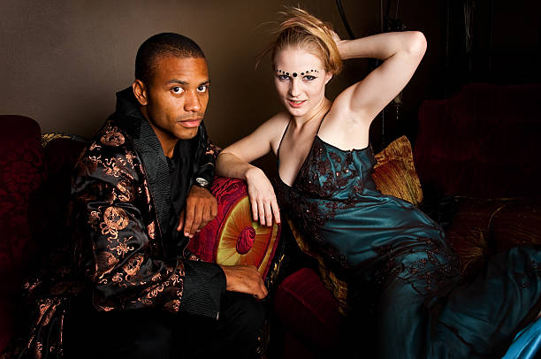 istock Man & Woman Lounging 181862250