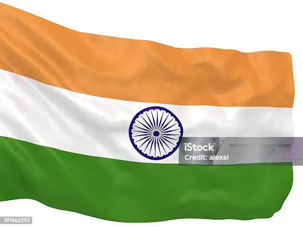 Flaga Indii - zdjęcia stockowe i więcej obrazów Azja - Azja, Azja Wschodnia, Bez ludzi