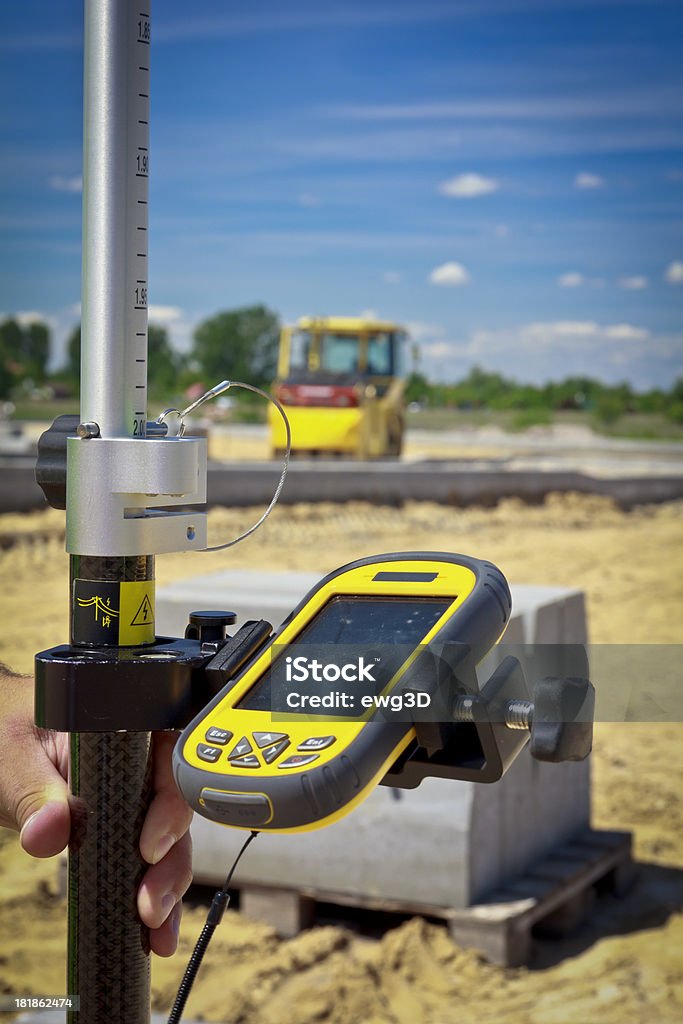 Controlador de GPS - Foto de stock de Agrimensor libre de derechos