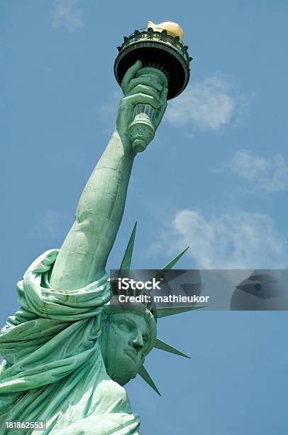 Foto de A Estátua Da Liberdade e mais fotos de stock de América do Norte - América do Norte, As Américas, Cobre