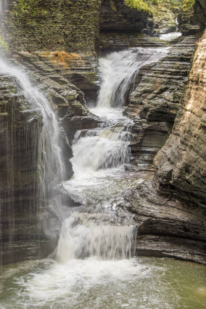 istock Scenic Waterfall in Watkins Glen State Park 1818627484